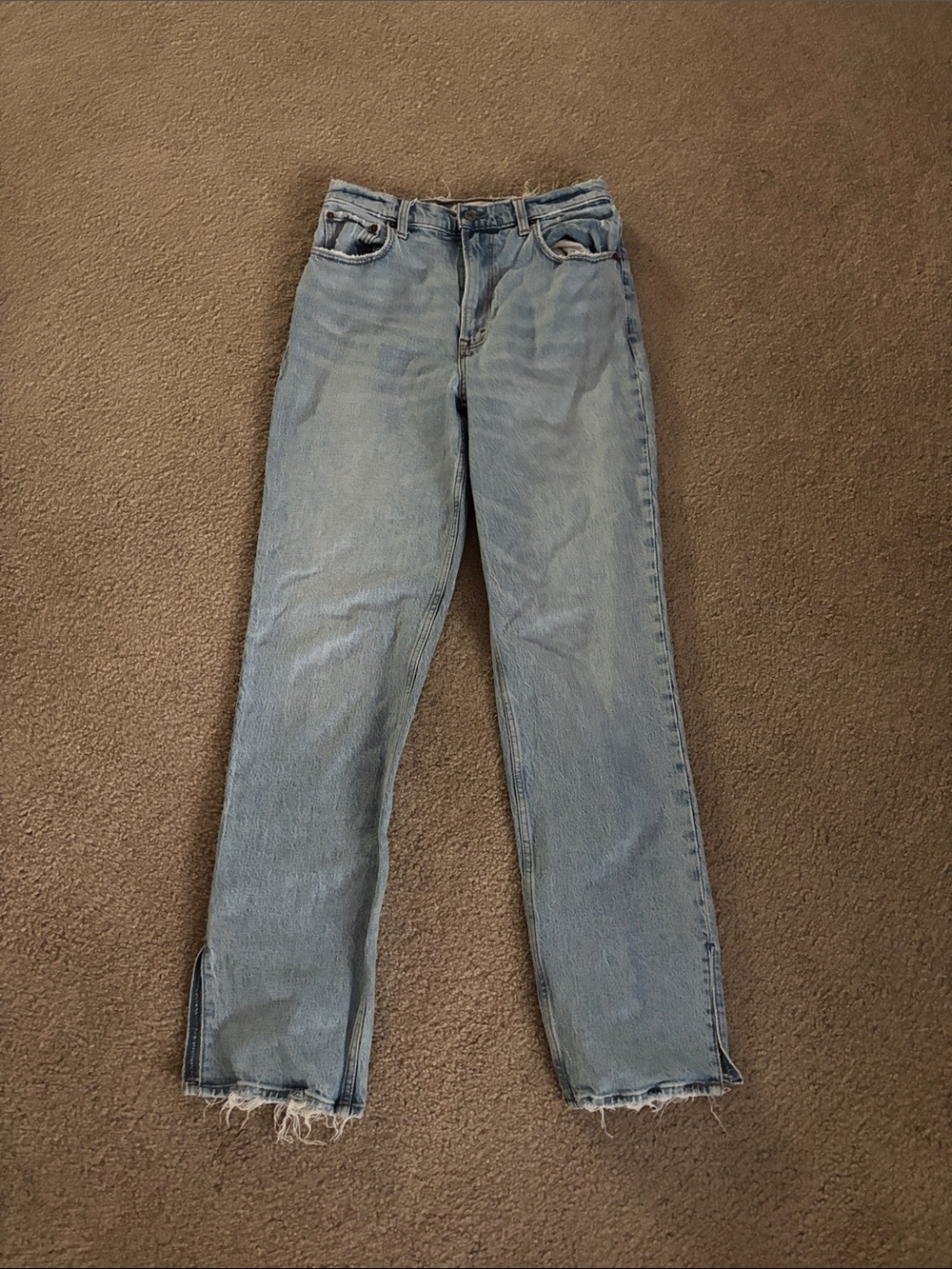 Abercrombie & Fitch The 90s straight ultra high rise size 28